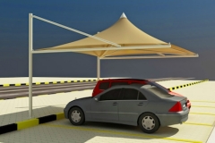 CONE-SINGLE-POLE-CAR-PARKING-SHADE-car